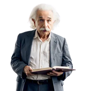 Einstein In Lecture PNG 06242024