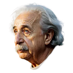 Einstein In Thought PNG 49