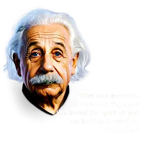 Einstein Inspirational Quote PNG 24 PNG