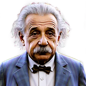 Einstein Portrait PNG Wys39 PNG