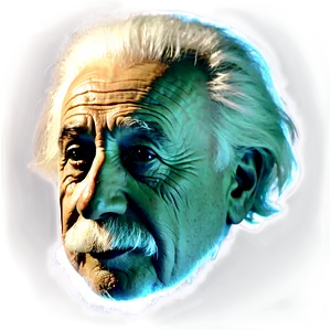 Einstein Silhouette PNG Yyn