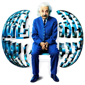 Einstein Theory Illustration PNG Rxm