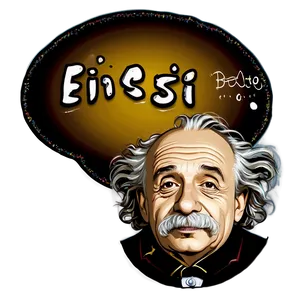 Einstein Thought Bubble PNG 90 PNG