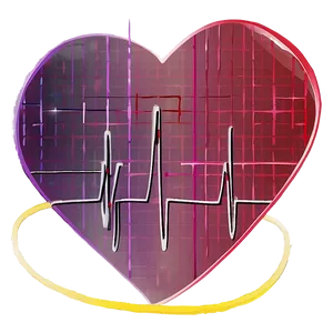 Ekg Heart Rhythm Png 06112024 PNG image