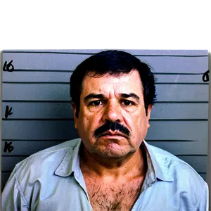 El Chapo Mugshot Png Afs16 PNG image