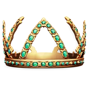 Elaborate Golden Crown Png 06282024 PNG image