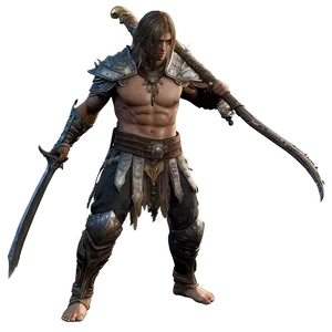 Elden Ring Character In Action PNG 10