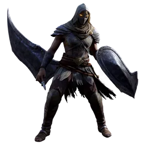 Elden Ring Character In Motion PNG Download 06292024