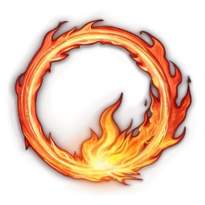 Elden Ring Symbol Fire PNG Dye66 PNG