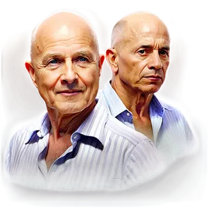 Elderly Bald Man Png 15 PNG image