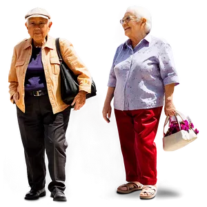 Elderly People PNG 27