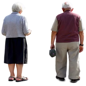 Elderly People PNG 36