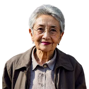 Elderly Random Person Portrait PNG 06252024