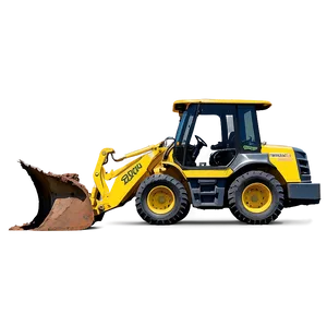 Electric Backhoe Loader PNG Pqn15 PNG