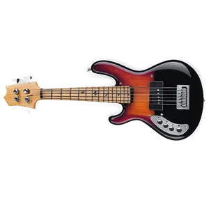 Electric Bass Guitar PNG 06202024