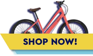 Electric Bike Advertisement Banner PNG image