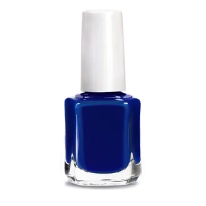 Electric Blue Nail Polish Bottle PNG 06292024 PNG