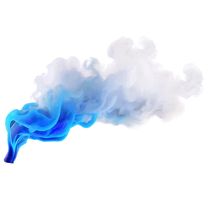 Electric Blue Smoke PNG 05232024