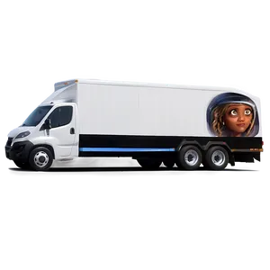 Electric Box Truck Concept Png 75 PNG image