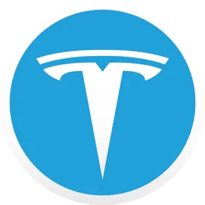 Electric Car Brand Circle Logo PNG