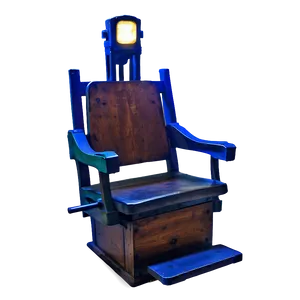 Electric Chair Museum Exhibit PNG 06212024
