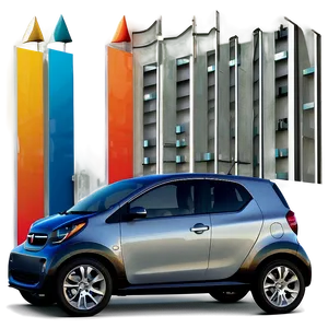 Electric City Car Graphic Png Rhv PNG image