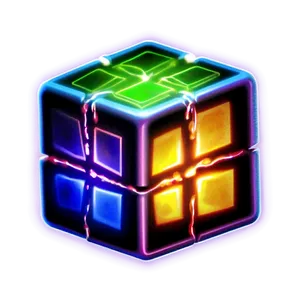 Electric Cube PNG 05242024