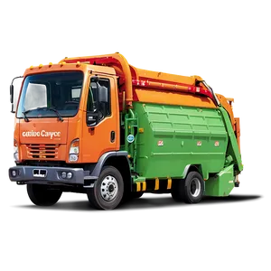 Electric Garbage Truck Png 06202024 PNG image