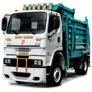 Electric Garbage Truck PNG Xsc5 PNG