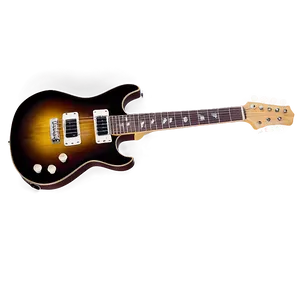 Electric Guitar Design PNG 36