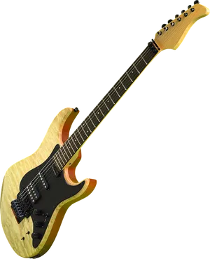 Electric Guitar Flame Maple Finish