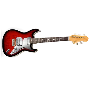 Electric Guitar Illustration PNG Fey14 PNG