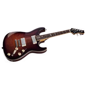 Electric Guitar On Stage PNG 05252024