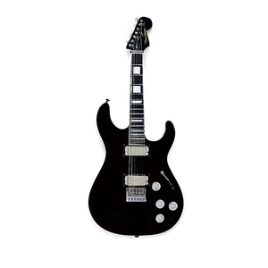 Electric Guitar Outline PNG Wqo