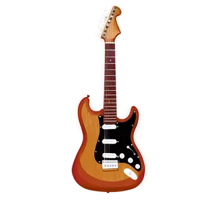Electric Guitar Sketch PNG 05252024