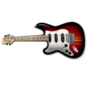 Electric Guitar Sticker Png Npl73 PNG image