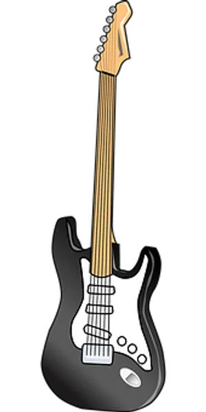 Electric Guitar Vector Illustration