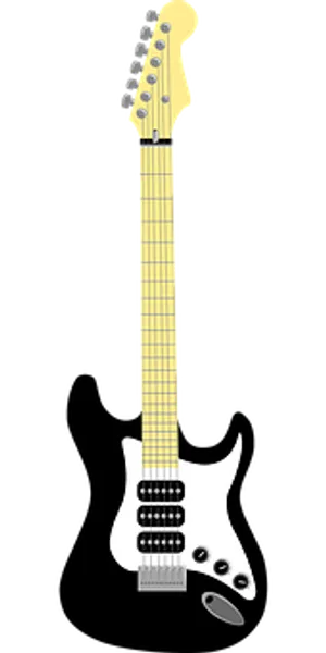 Electric Guitar Vector Illustration