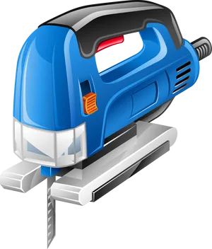 Electric Jigsaw Tool Vector Illustration