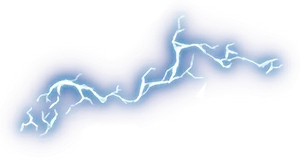 Electric Lightning Bolt Illustration PNG