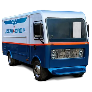 Electric Mail Truck Concept Png 06282024 PNG image