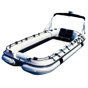 Electric Powered Pontoon Boat Png 51 PNG image