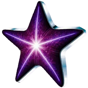 Electric Purple Star Motif Png 06252024 PNG image