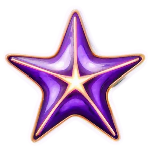 Electric Purple Star Motif PNG Suu PNG