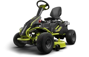Electric Riding Lawn Mower PNG image