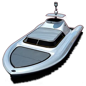 Electric Speed Boat PNG 43