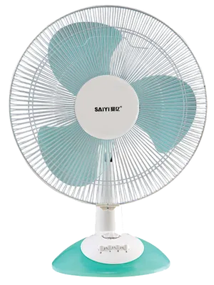 Electric Table Fan White Background PNG image