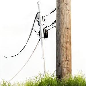 Electric Telephone Pole Png 06132024 PNG image