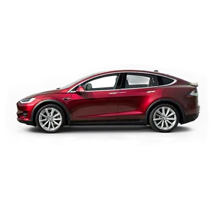 Electric Tesla Model X Vehicle Png Tor PNG image