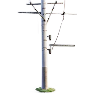 Electric Utility Pole Transparent Png 06262024 PNG image